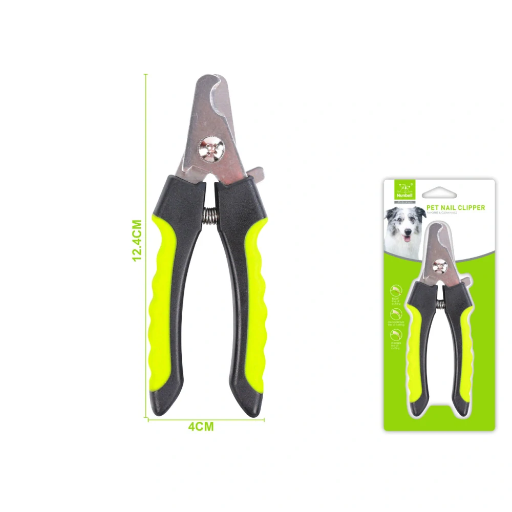Kleště na drápky pro domácí mazlíčky Nunbell - zelené menší