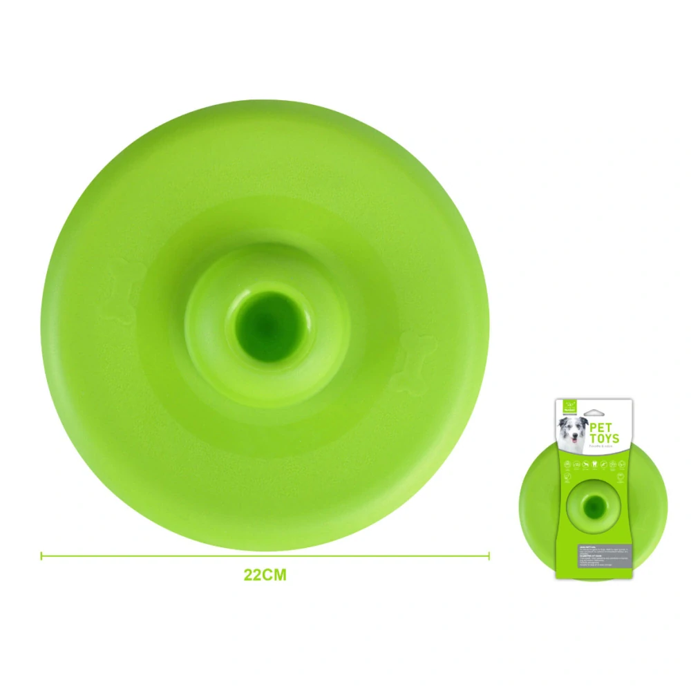 Odolné frisbee Nunbell 22 cm (zelená)