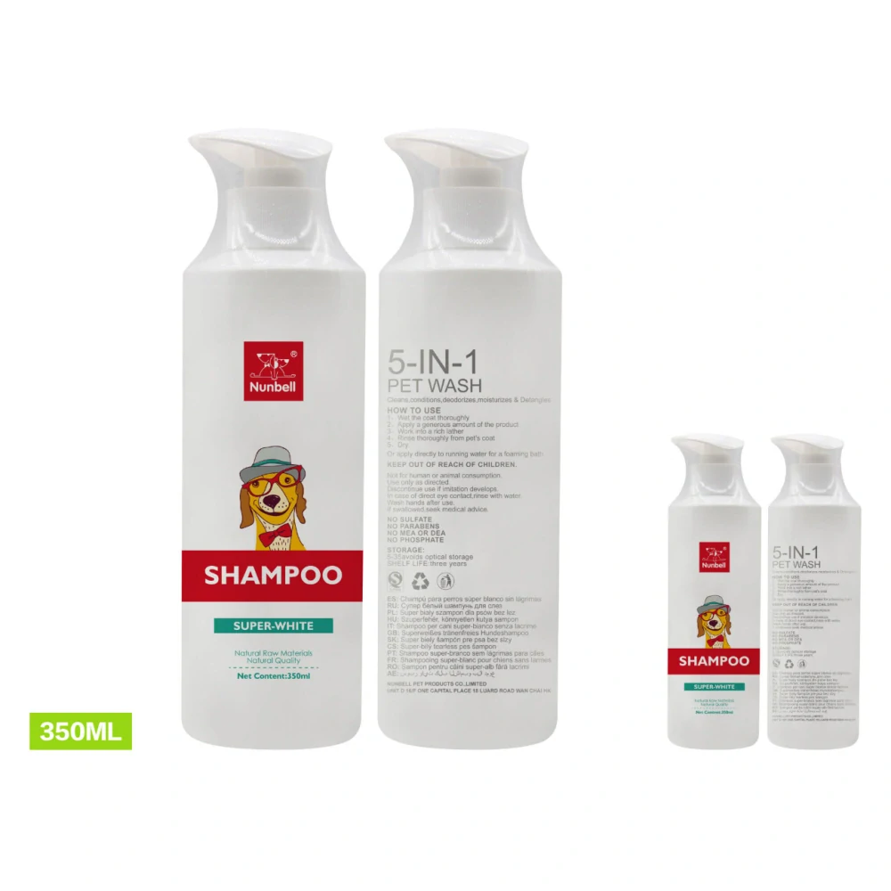 Nunbell 5-in-1 Šampon (M) na zesvětlení srsti pro psy