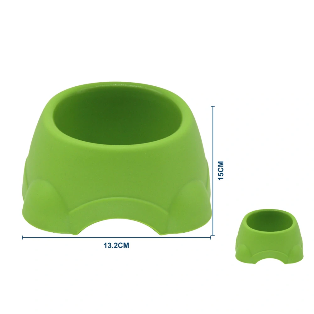 Plastová miska pro psy kulatá Nunbell - zelená