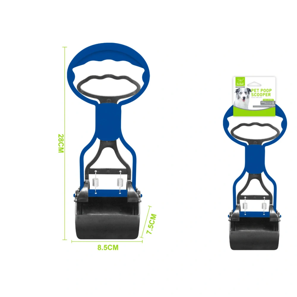Sběrač exkrementů QuickPick Nunbell – modrý