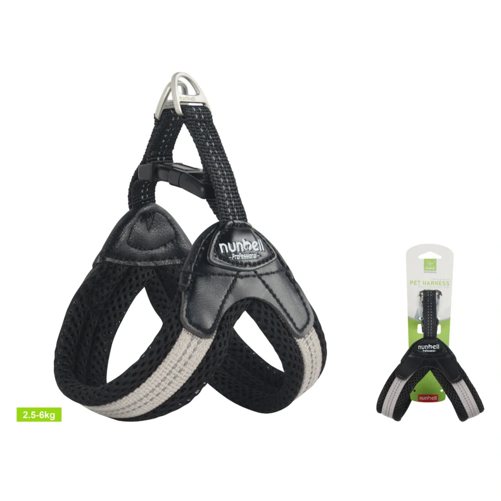 Postroj pro psy Ergo Nunbell - šedý M