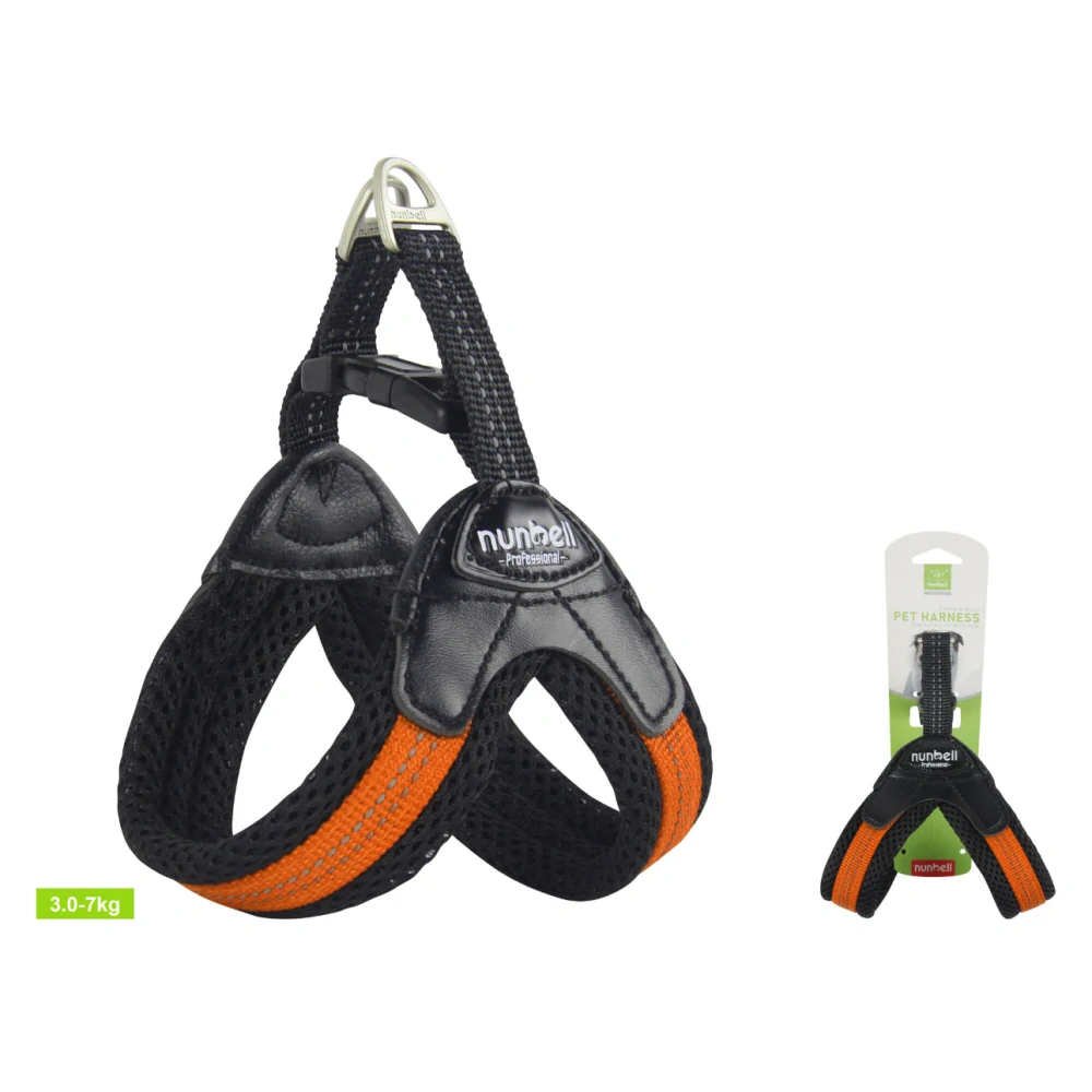 Postroj pro psy Ergo Nunbell - oranžový L