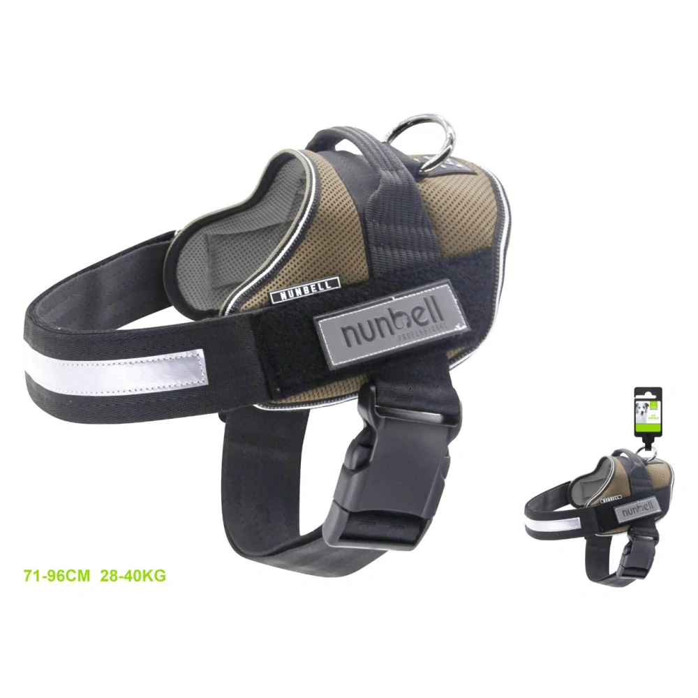 Postroj ComfortFit pro psy Nunbell - béžový XXL