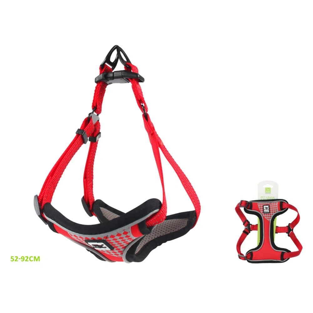 Postroj pro psy Comfort Nunbell - červený L