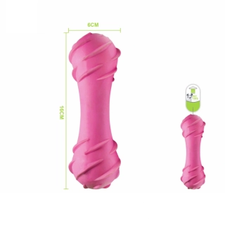 Gumová pískací hračka pro psy Nunbell – kost 16 cm