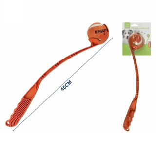 Ball launcher pro psy Nunbell – 45 cm (oranžový)