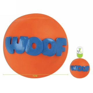 Gumový míček pro psy WOOF Nunbell – 7 cm