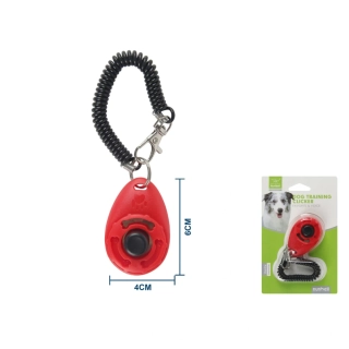 Tréninkový klikr pro psy Nunbell - červený
