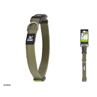 Nastavitelný obojek pro psy Classic Nunbell - khaki M/L
