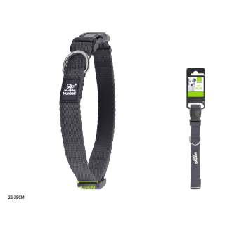 Nastavitelný obojek pro psy Classic Nunbell - antracit XS/S