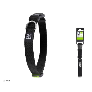 Nastavitelný obojek pro psy Classic Nunbell - černý XS/S