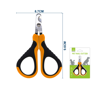 Kleště na drápky pro domácí mazlíčky Nunbell - oranžové