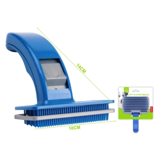 Silikonový samočistící kartáč na vyčesávání srsti Nunbell