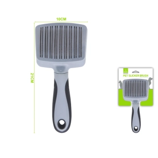 Samočisticí kartáč na srst čtverec Nunbell - velký