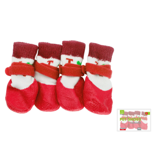 Protiskluzové ponožky 2 páry I Love Dog Nunbell - červené S