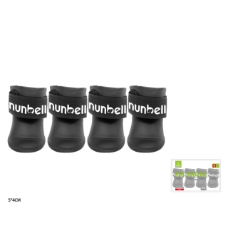 Ochranné botičky pro psy 2 páry Nunbell - černé M