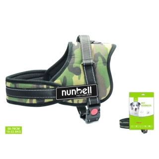 Postroj pro psy Nunbell - maskovaný M