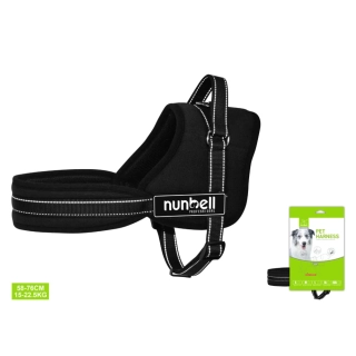 Postroj pro psy Nunbell - černý M