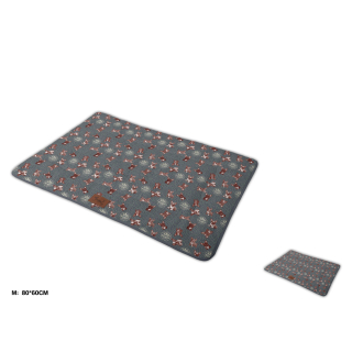 Podložka pro psy s psím vzorem Nunbell - šedá M