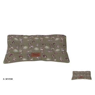 Polštář pro psy s psím motivem Nunbell - zelený S