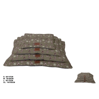 Polštář pro psy s psím motivem Nunbell - zelený