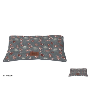 Polštář pro psy s psím motivem Nunbell - šedý M