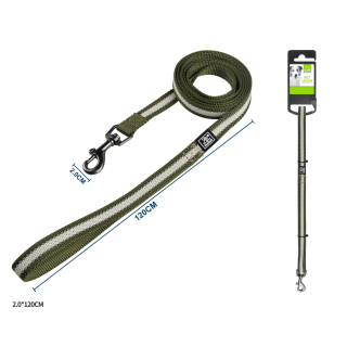 Vodítko pro psy Double Nunbell - zelené 120 cm L