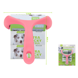 Váleček na odstraňování chlupů Nunbell - růžový 3 ks