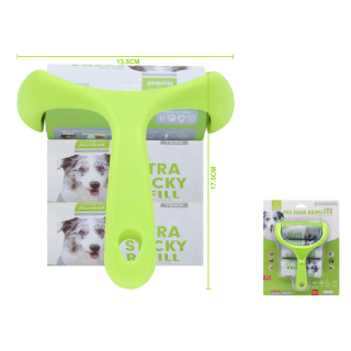 Váleček na odstraňování chlupů Nunbell - zelený 3 ks