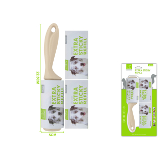 Lepivý váleček na chlupy Nunbell - béžový 3 ks