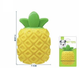 Gumová pískací hračka pro psy Nunbell – Ananas