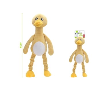 Plyšová pískací hračka pro psy Nunbell – dlouhá kachna