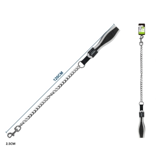 Kovové vodítko s ergonomickou rukojetí Nunbell - černé S