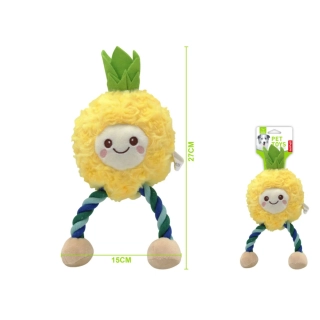 Plyšová pískací hračka pro psy Nunbell - ananas