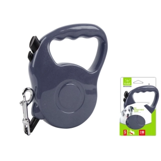 Samonavíjecí vodítko Nunbell - šedé S