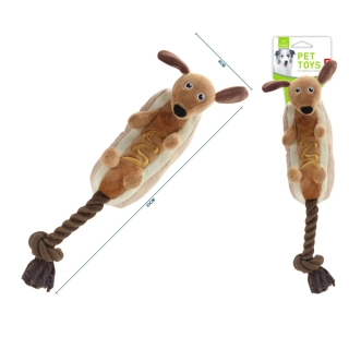 Plyšová hračka pro psy Nunbell - hot dog