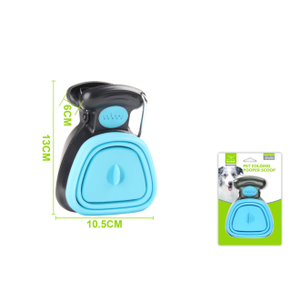 Nunbell – Skládací lopatka na exkrementy FoldPet - modrá