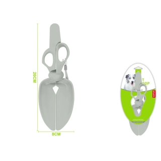 Sběrač exkrementů HandyGrip Nunbell – šedý