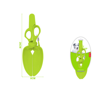 Sběrač exkrementů HandyGrip Nunbell – zelený