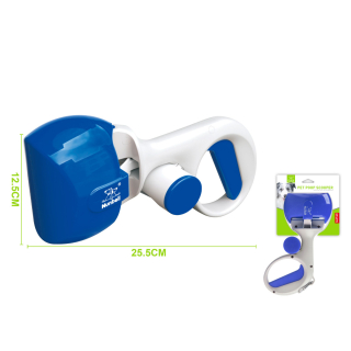 Sběrač exkrementů GripEase Nunbell – modrý