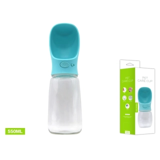 Cestovní láhev pro psy Travel Nunbell - tyrkysová velká