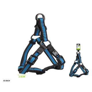 Nastavitelný postroj pro psy Double Nunbell - světle modrý L/XL