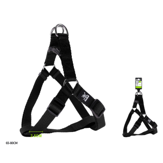 Nastavitelný postroj pro psy Classic Nunbell - černý L/XL