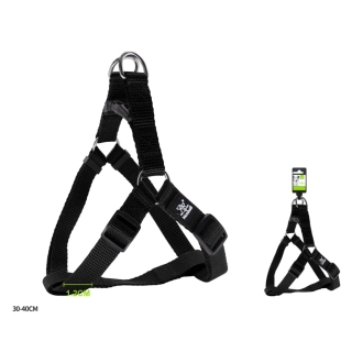 Nastavitelný postroj pro psy Classic Nunbell - černý XS/S