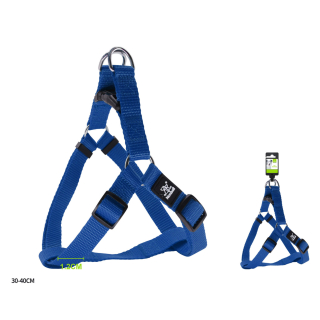 Nastavitelný postroj pro psy Classic Nunbell - modrý XS/S