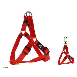 Nastavitelný postroj pro psy Classic Nunbell - červený XS/S