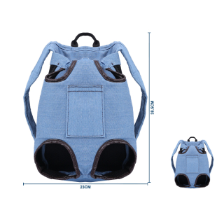 Batoh pro přenášení psů a koček Nunbell - světlý M