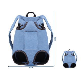 Batoh pro přenášení psů a koček Nunbell - světlý XL