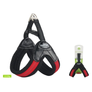Postroj pro psy Ergo Nunbell - červený S